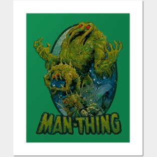 The Man Thing 1974 Vintage Posters and Art